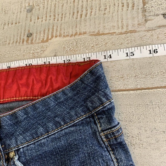 RocaWear Vintage Capri Denim Stretch Jeans 3 Y2K 90’s‎ Stretch Hip Hop Trendy - Picture 7 of 9